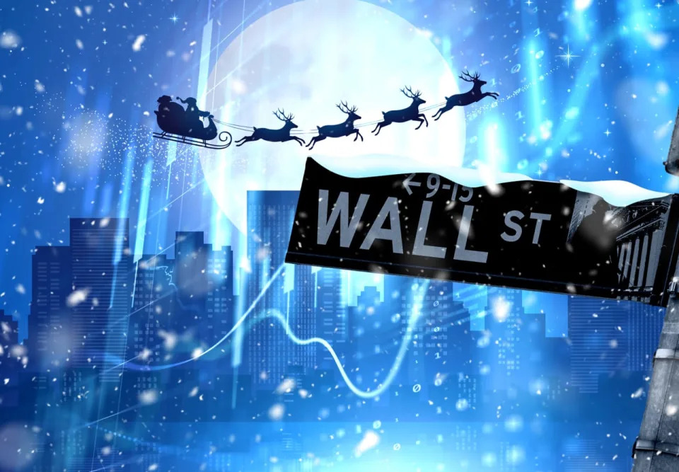 Wall Street’s ‘Santa Claus rally’ window is about to open with the Dow down in December